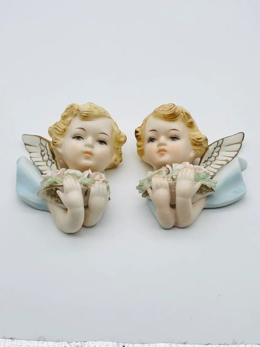 Lego Japan Bisque Angel Wall Hangings