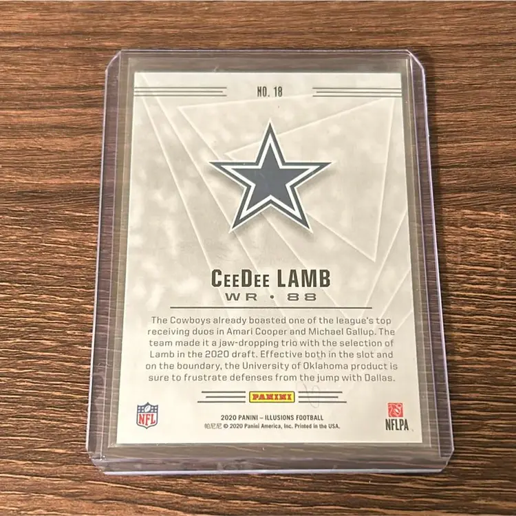 Ceedee Lamb RC - 2020 Illusions - Dallas Cowboys