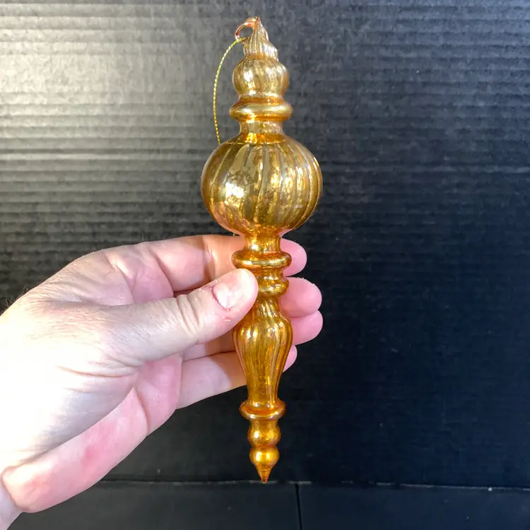 5-Hand Blown Glass Ornaments