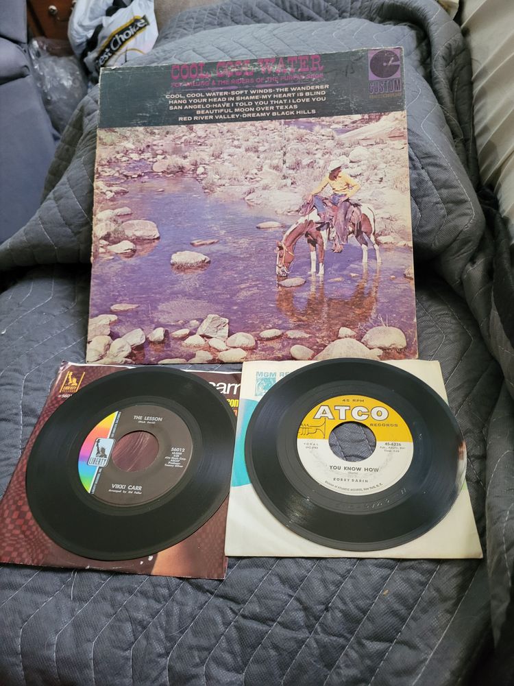 Cool cool water, vikki carr and bobby darin records