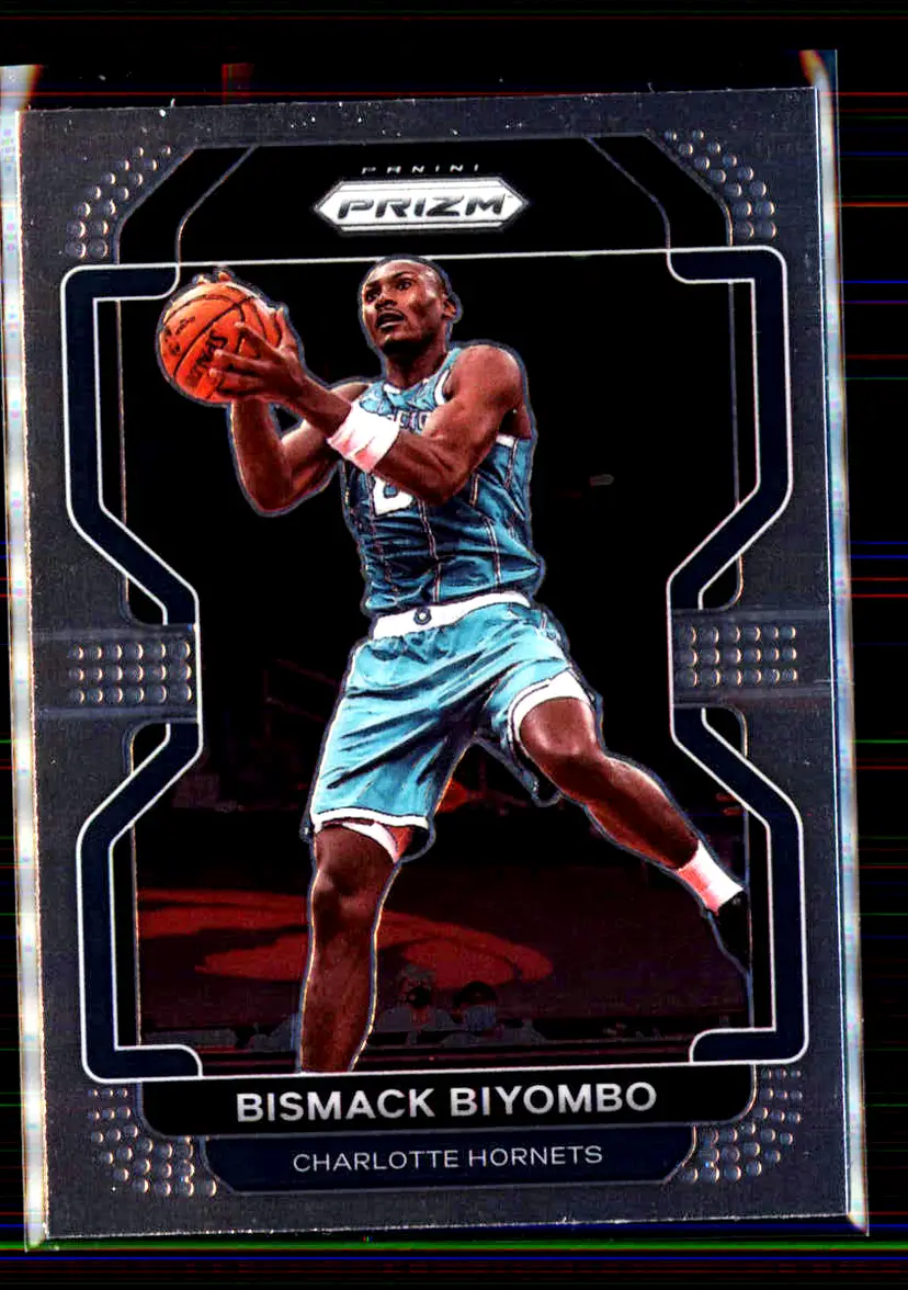 Bismack Biyombo 2021-22 Panini Prizm #195 - Charlotte Hornets - (136-112)