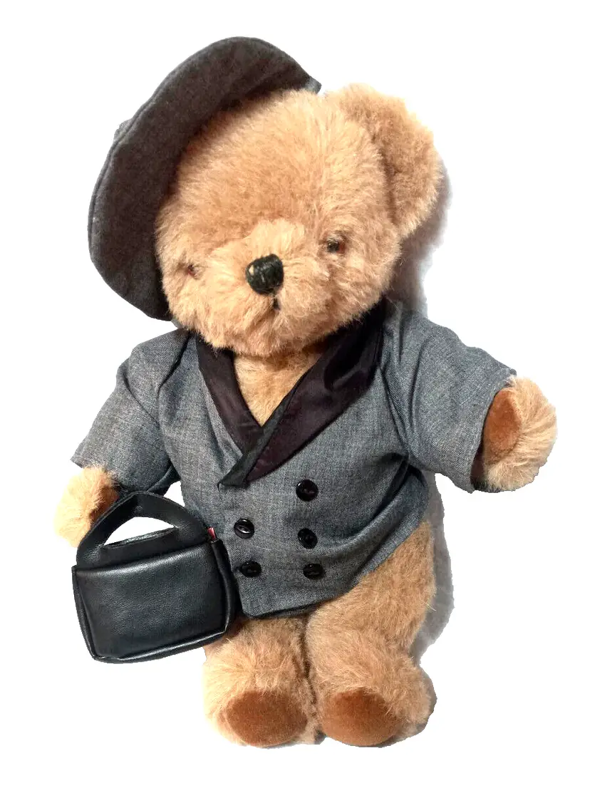 vintage English Teddy Bear House of NISBET No 792 of 1000 Plush world rare Find