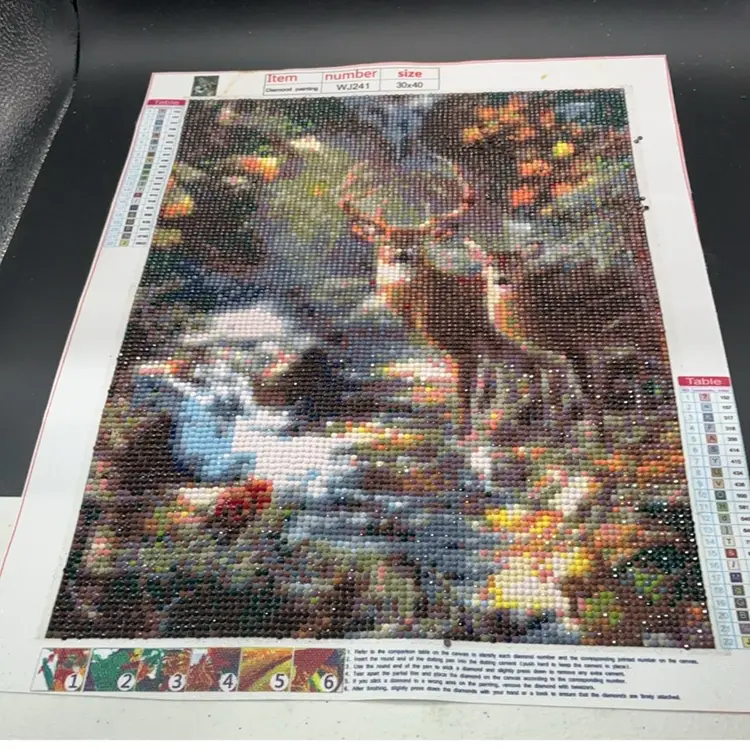 Diamond Painting Of A Deer