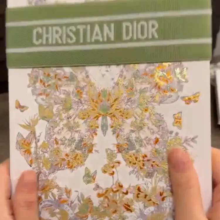 Dior Large Butterfly Journal