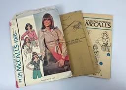 Vintage McCall's Pattern #4966 Size 10 Bust 32 1/2 Misses Set of Tops 1976