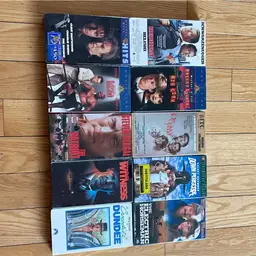 10 Sealed VHS Tapes From The 80’s