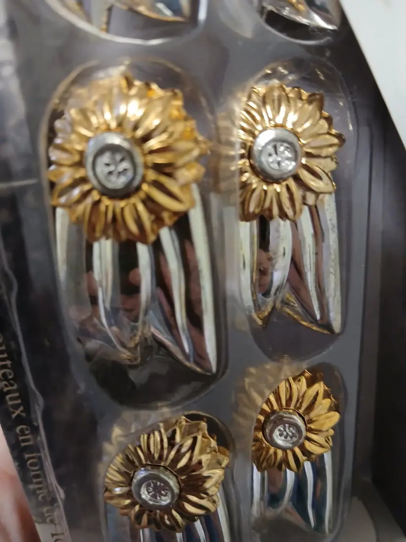 Vintage Sunflower Knife Rest