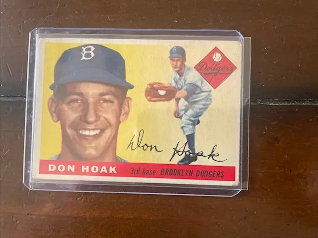 1955 Topps Don Hoak #40