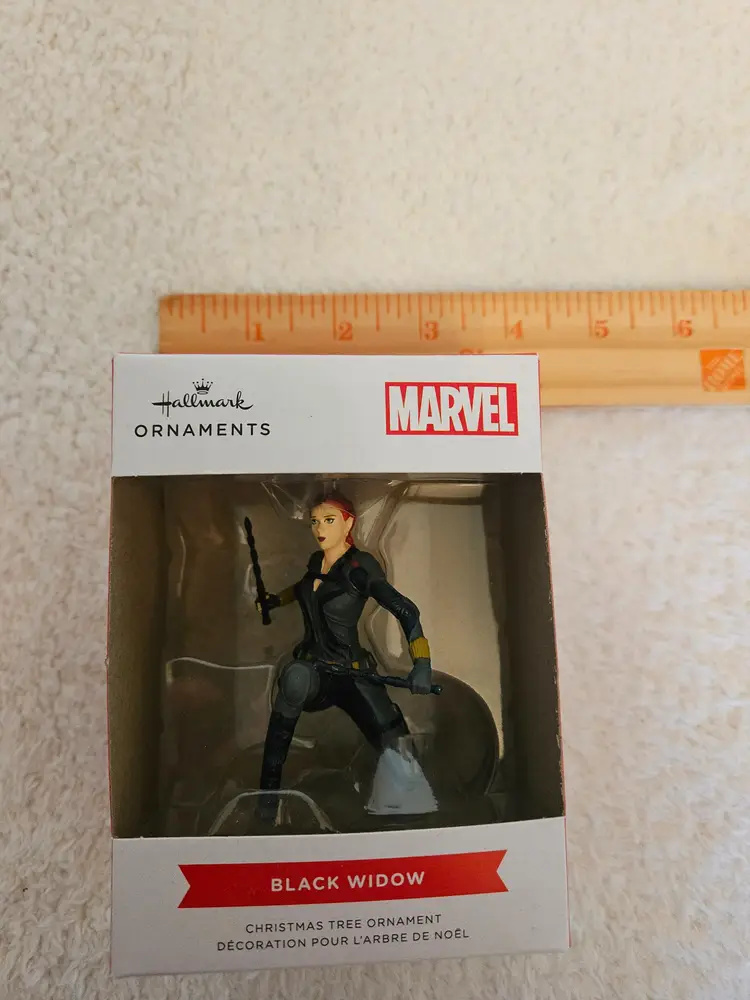 Hallmark Ornaments Marvel Black Widow