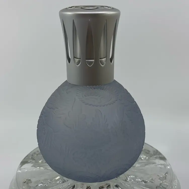 Lampe Berger Fragrance Lamp 4077 Cashmere Powder Blue 5.25”