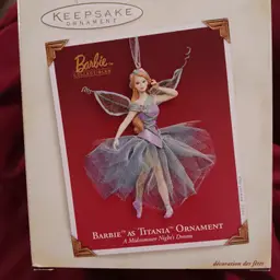 HALLMARK Keepsake Barbie as Titania Ornament