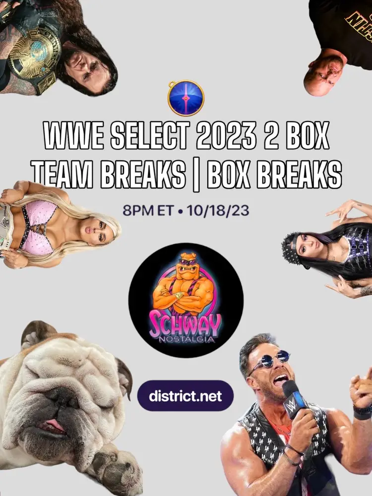 WWE SELECT TEAM BREAKS, GIVEAWAYS & MORE!!