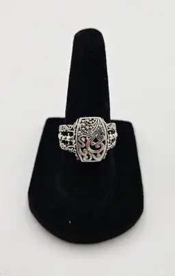 Sarda 925 Filigree Ring size 6.5