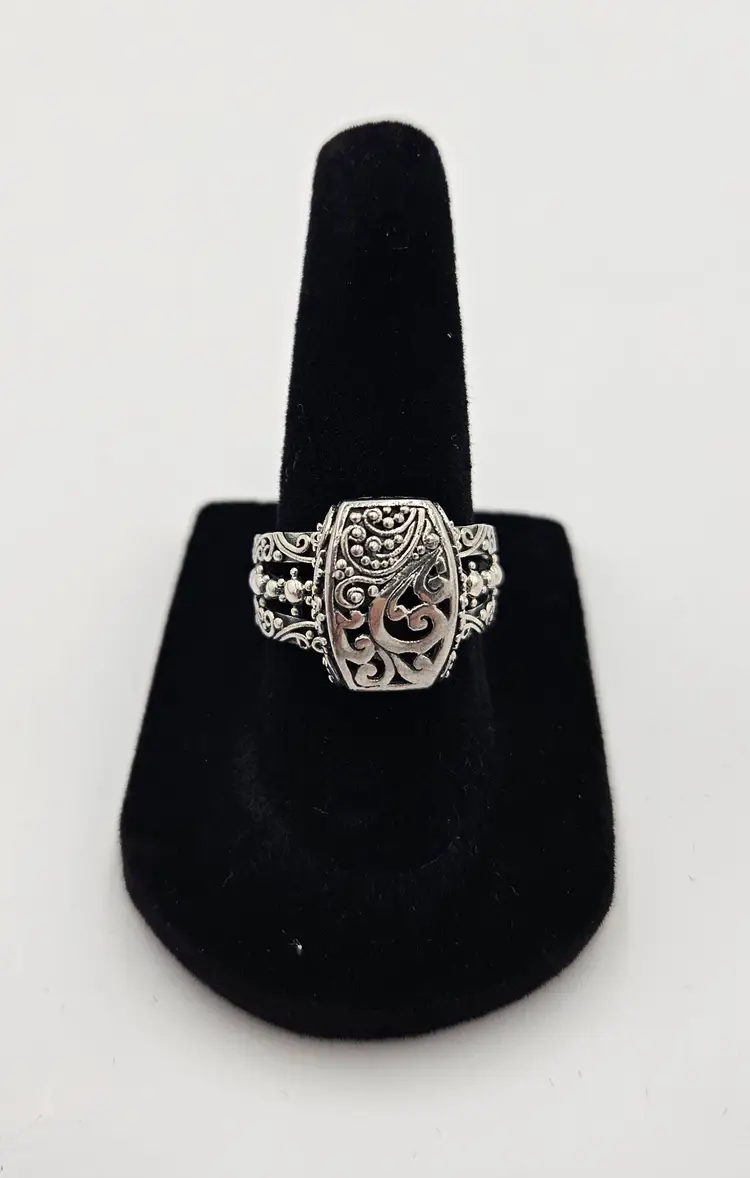 Sarda 925 Filigree Ring size 6.5