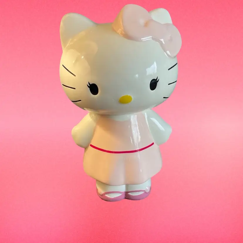 #01 Hello Kitty Sanrio Vintage 2012 Coin Bank 9" Tall