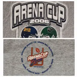Spokane Shock Arena Cup Champions t-shirt AF2 Football champs