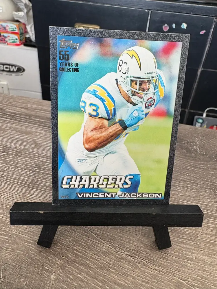 Vincent Jackson 2010 Topps Black Parallel /50 NFL Football Card San Diego Chargers (F)