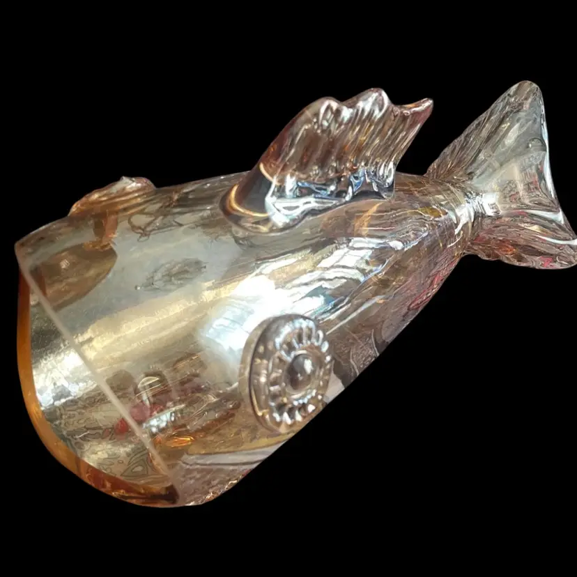 Gorgeous Big Mouth Art Glass Fish