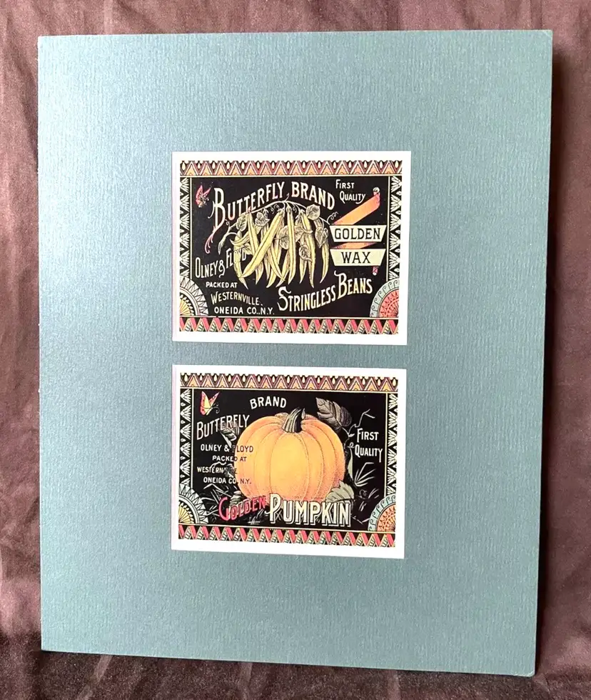 Mini Autumn Fall Prints. Shared Matting. Pumpkin. Advertising Prints. Copy