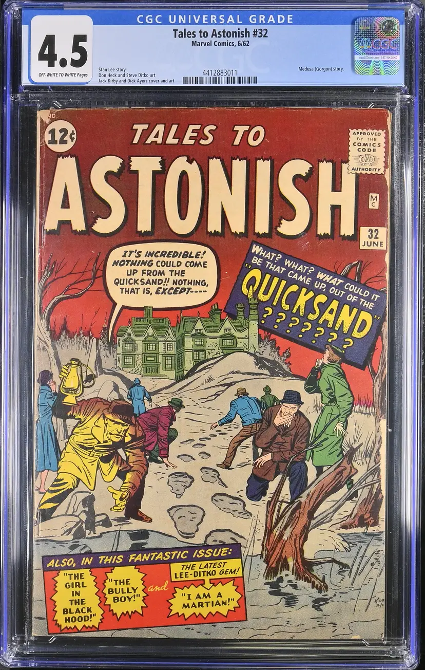 Tales to Astonish #32 CGC 4.5