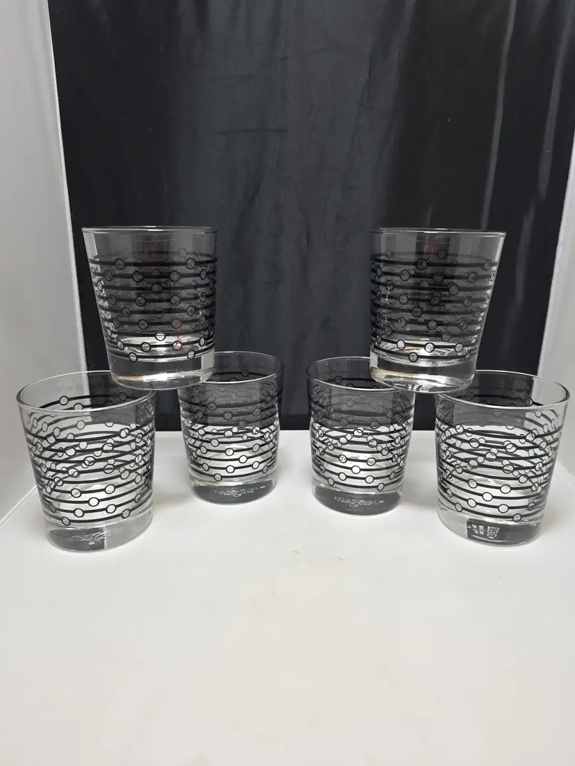 Vintage IKEA #22648 Godis Lowball Glasses by Henrik Preutz Lot of 6