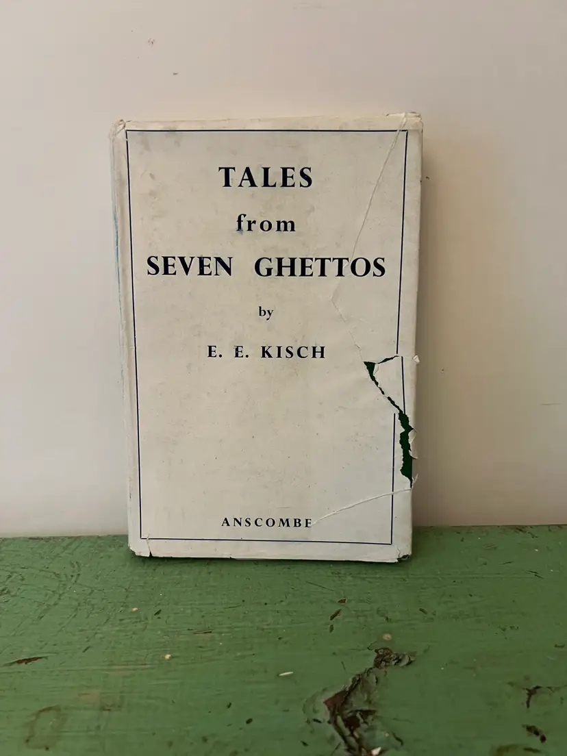 Tales from Seven Ghettos by E.E. Kisch. First Edition 1948 Rare HTF