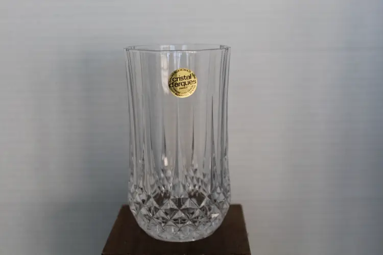 Vintage Cristal D'Arques Longchamp Lead  Crystal Replacement Water Glass