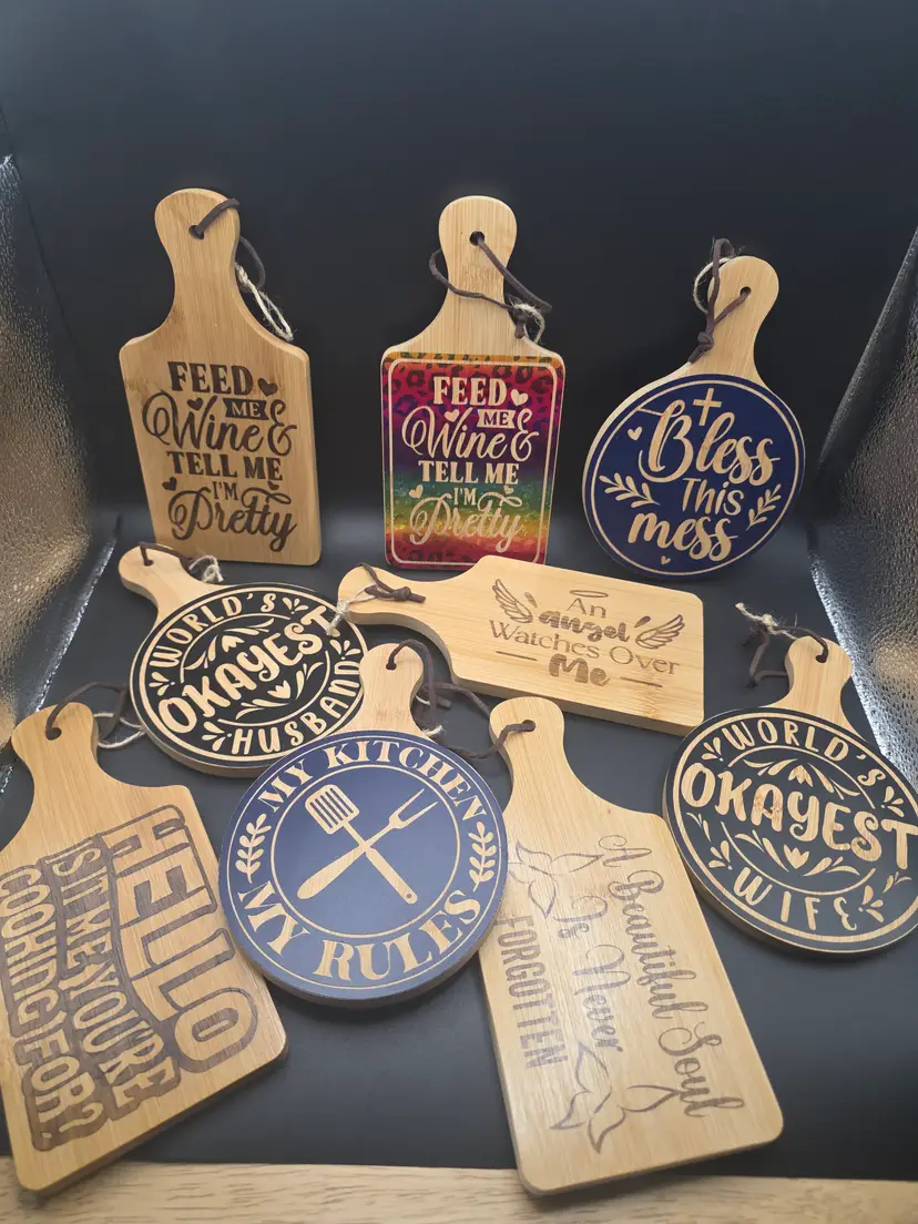 Mini Hanging Message Cutting Boards
