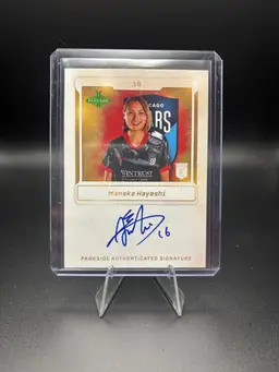 Manaka Hayashi, Chicago Stars - Pick Your Player 2025 Parkside Vol. 2 Signature Series Base