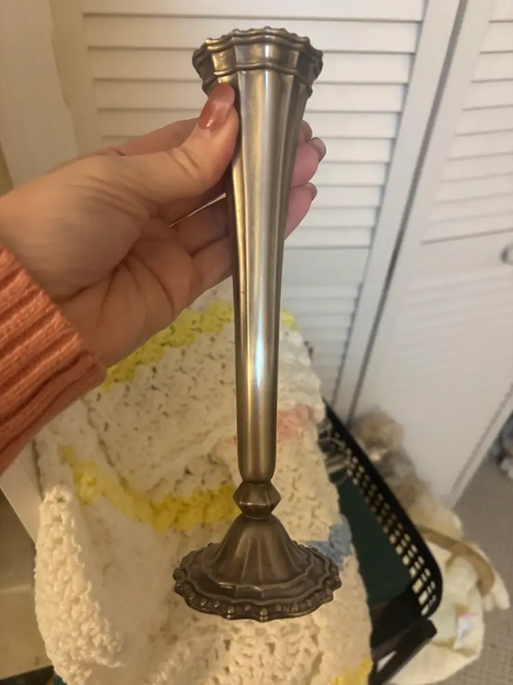 Silver plated Bud Vase