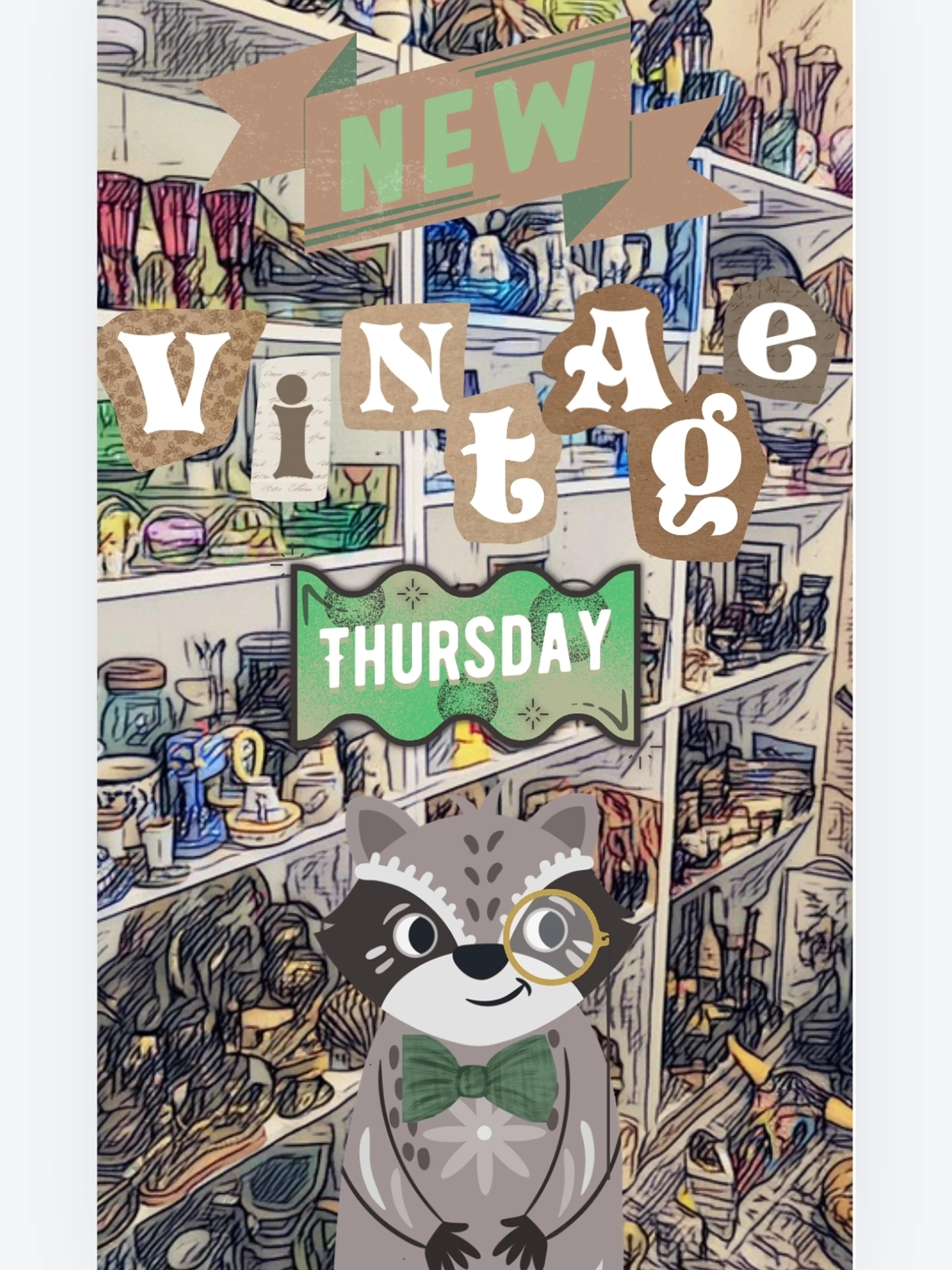 ✨️New in Bin✨️ Shop Shelves☘️ W/LivinginVintage 