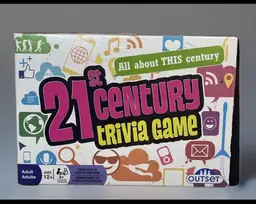21st Century Trivia Game All About This Century New Sealed
