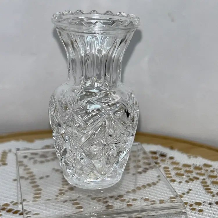 Vintage Miniature Cristal D’arques, France- Lead Crystal 24%