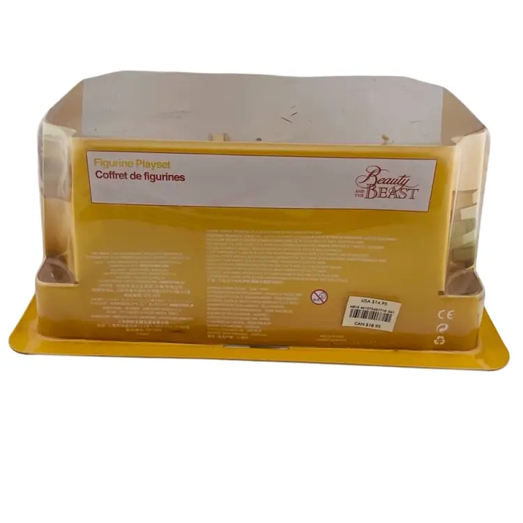 Disney Beauty and the Beast Figurine Play Set PVC Theme Park Store NIB 3+