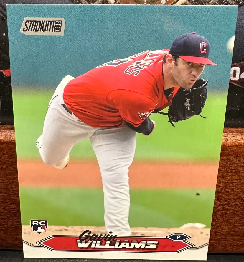 Gavin Williams RC 2024 Stadium Club 251 Cleveland Guardians