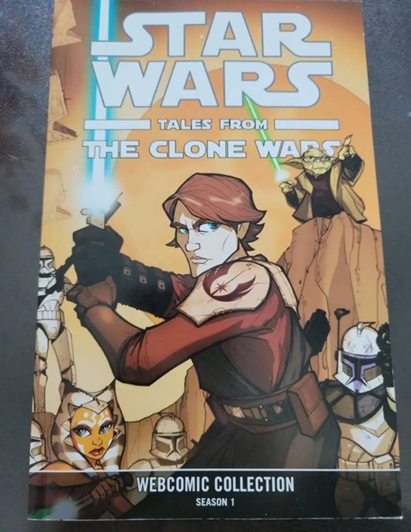 Star Wars Tales From The Clone Wars Web Webcomic Season 1 RARE TPB No Posters