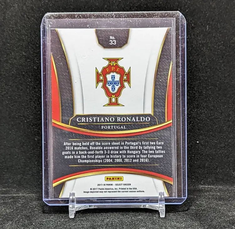 2017-18 Panini Select #33 Cristiano Ronaldo Portugal c-45