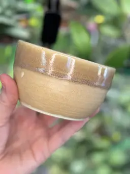 Handmade pot, no drainage 3.75  Inch