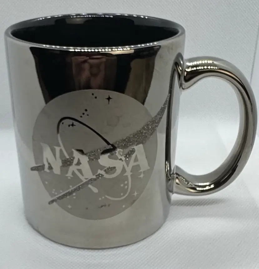 Metallic Mirrorized NASA Coffee Mug