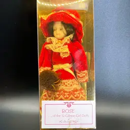 Danbury Mint Gibson Girls Rose In Original Box 1980’s