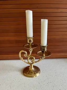 Brass Candelabra