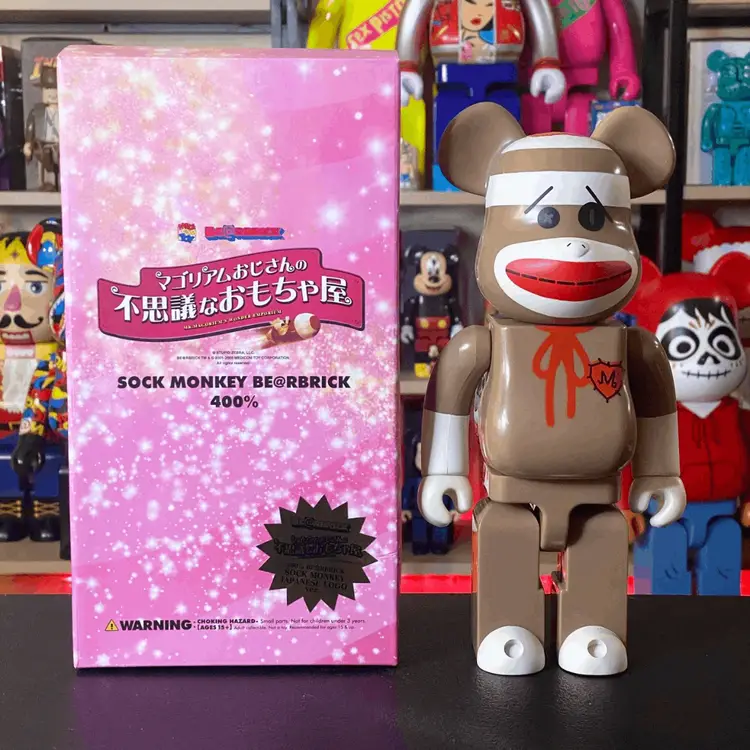 Bearbrick 400% Sock Monkey