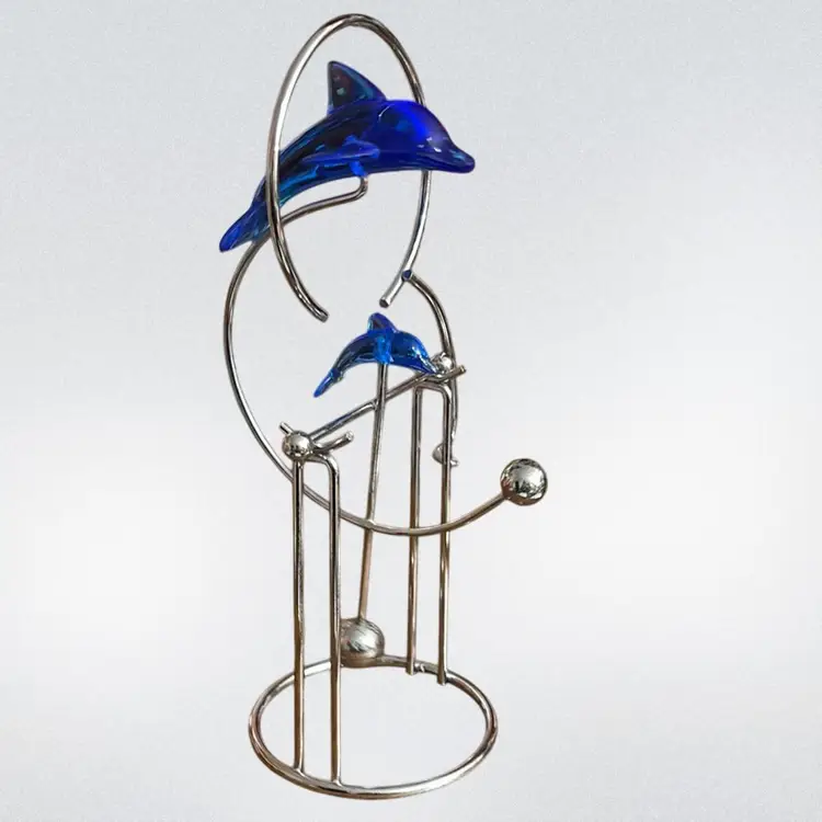 2 Dolphins Kinetic Art