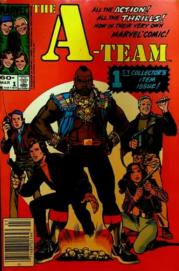 The A-Team #1 Marvel Comics