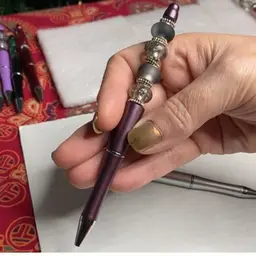 Fidget Pen Handmade By Me! Black Ink! 5 1/2”