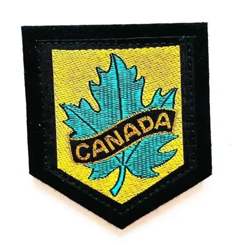Vintage Canada Embroidered Souvenir Patch