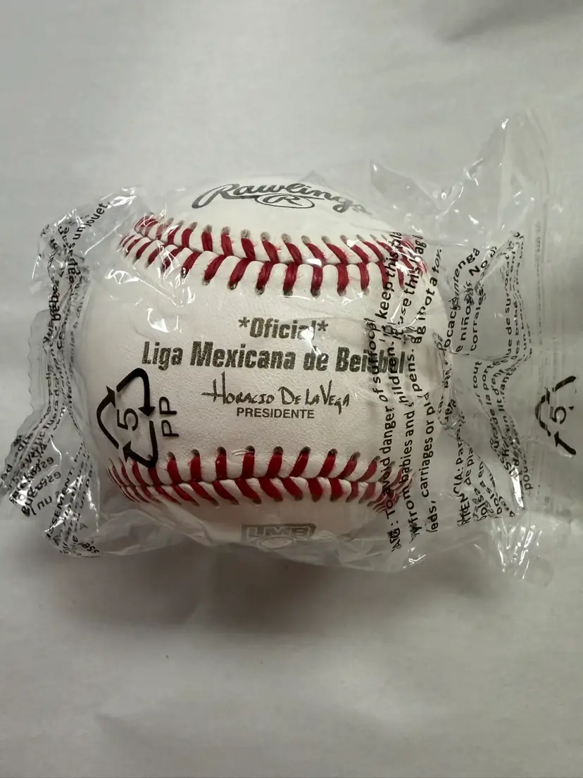 LMB Mexican Baseball League New 100 Year Anniversary Rawlings Authentic Game Bal