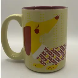 4 1/2” Kitsch N Glam Dachshund “Weenie” Dog Mug