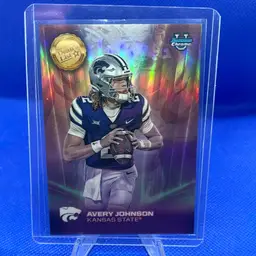 Avery Johnson 2025 Bowman Chrome U Deans List Case Hit Kansas State