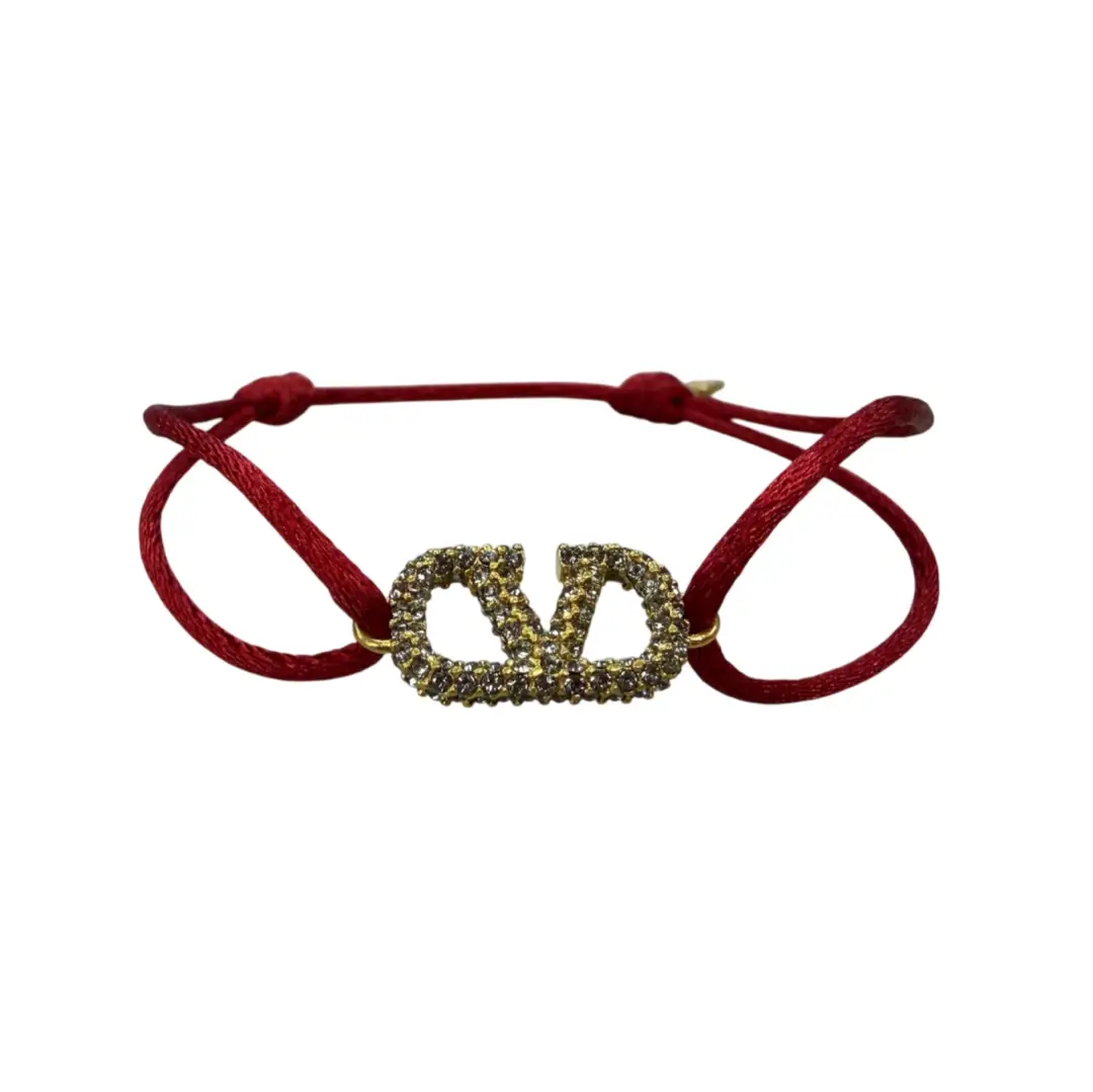 Valentino Red Ribbon Bracelet